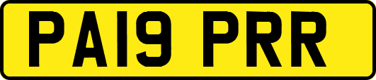 PA19PRR