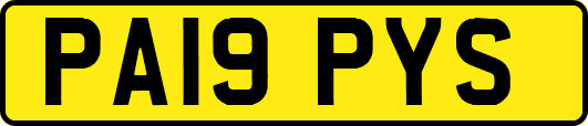 PA19PYS