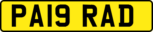 PA19RAD