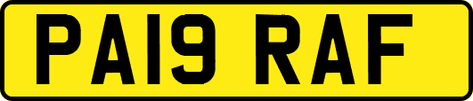 PA19RAF