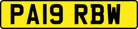 PA19RBW