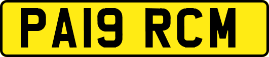 PA19RCM