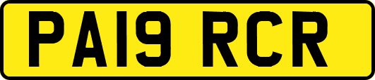 PA19RCR