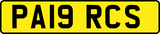 PA19RCS