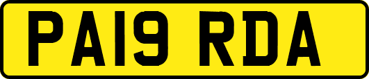 PA19RDA