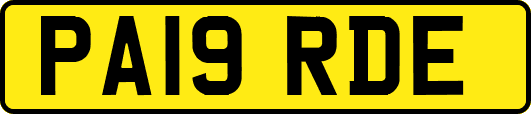 PA19RDE