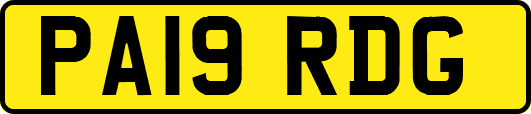 PA19RDG