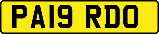 PA19RDO