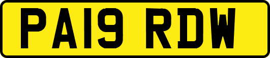 PA19RDW