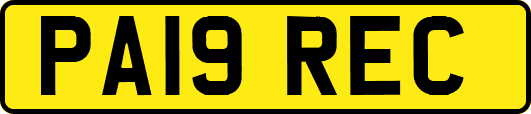 PA19REC