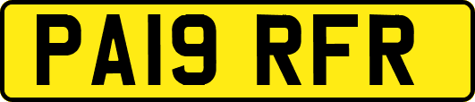 PA19RFR