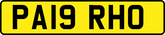 PA19RHO