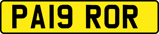 PA19ROR