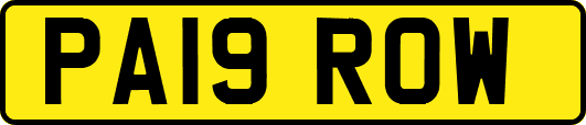 PA19ROW
