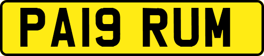 PA19RUM