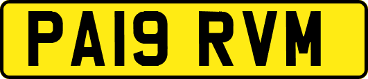 PA19RVM