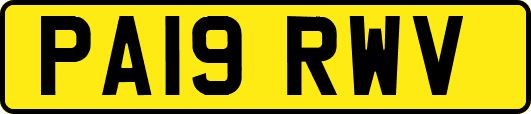 PA19RWV
