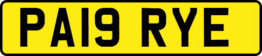 PA19RYE