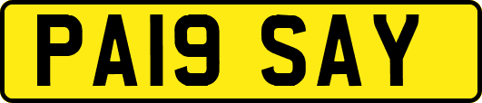 PA19SAY