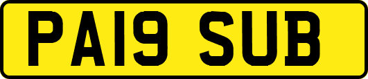 PA19SUB