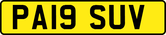 PA19SUV