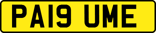 PA19UME