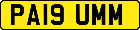 PA19UMM