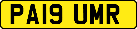 PA19UMR