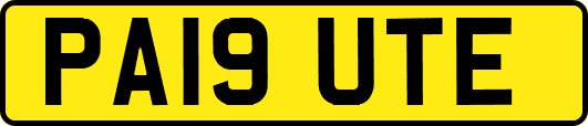 PA19UTE