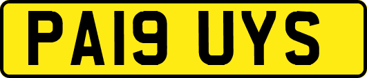 PA19UYS
