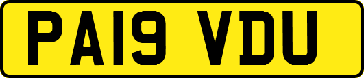 PA19VDU