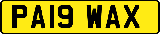 PA19WAX