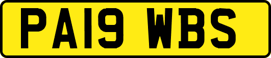 PA19WBS