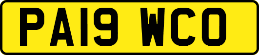 PA19WCO
