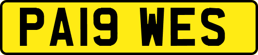 PA19WES
