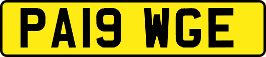 PA19WGE