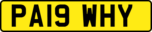 PA19WHY