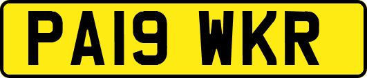 PA19WKR