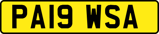 PA19WSA