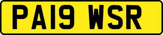 PA19WSR