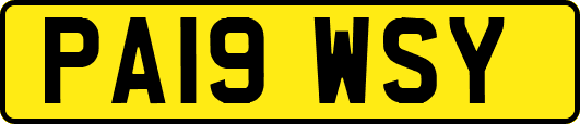PA19WSY