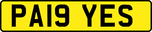PA19YES