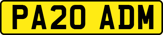PA20ADM