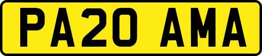 PA20AMA