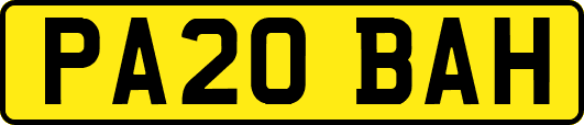 PA20BAH