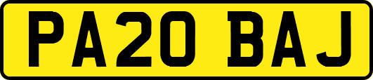 PA20BAJ