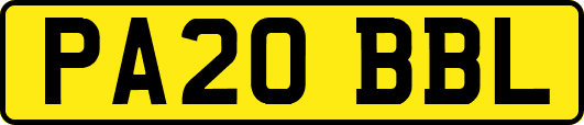 PA20BBL