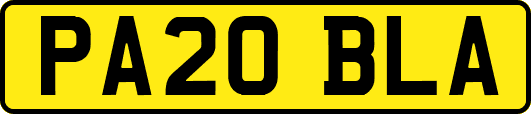 PA20BLA