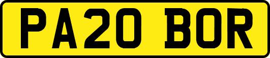 PA20BOR
