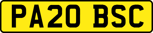 PA20BSC